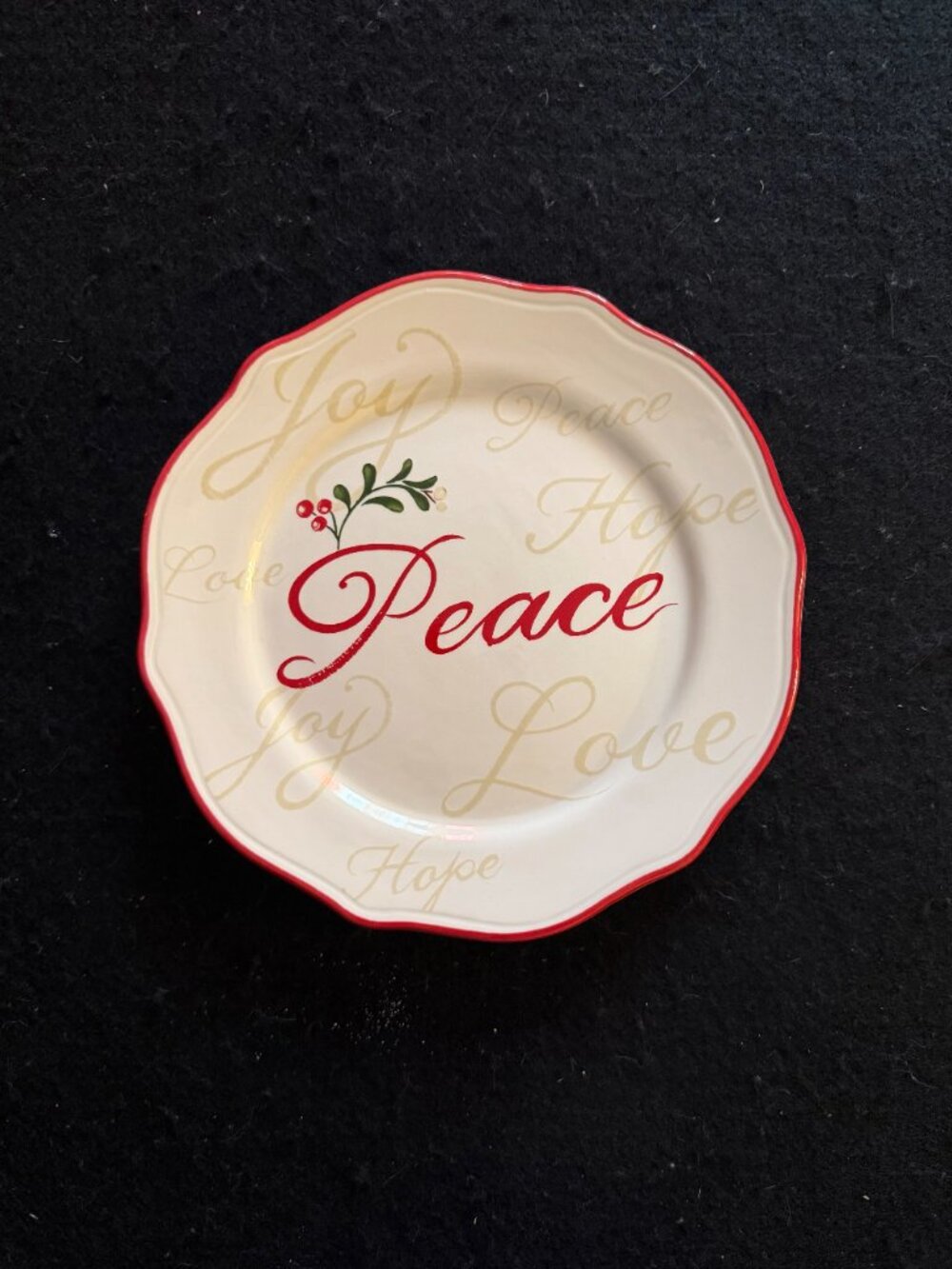 🎄Christmas🎄 – Better Homes & Gardens ‘Winter Forest’ Salad Plates - Picture 4 of 7